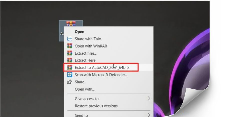 Hướng dẫn tải và cài đặt AutoCAD 2024